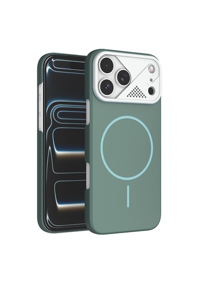 Joko - 157 - Apple Apple iPhone Uyumlu 17 Pro Max Export Magsafe Kapak - Glblseme - - Turkuaz