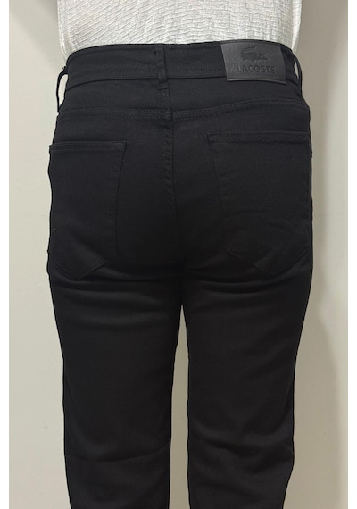 Hacker Denim Dmctekstil Erkek Siyah 1024 Yüksek Bel Rahat Kesim Boru Paça Jean Pantolon