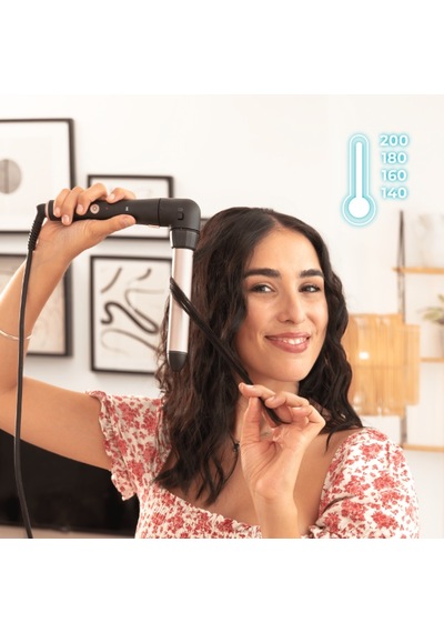Surf Care Multiwaves Çok Başlıklı Saç Maşası Siyah