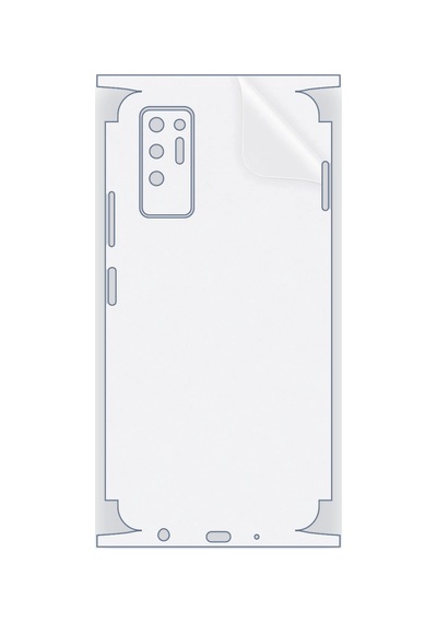 Tecno Pova 2 Uyumlu Fullbody Arka Kaplama Hidrojel Koruyucu Film 79722817