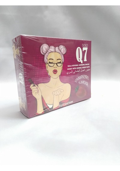 Gold Q7 Ballı Bitkisel Karışımlı Macun 12 x 15 G