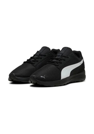 Puma Softrıde Cosmıc Lt Black Whıte Unisex Sneaker 40023501 Siyah