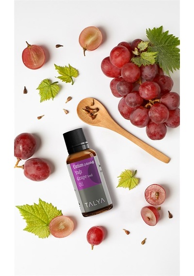 Talya Soğuk Sıkım %100 Saf ve Doğal Üzüm Çekirdeği Yağı 20 ML