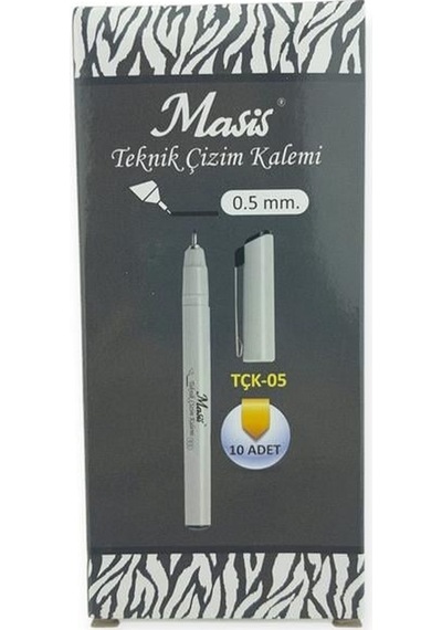 Masis Çizim Kalemi 0,5mm 10 Lu Paket