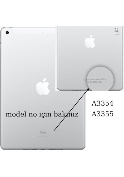 Apple Uyumlu iPad  A16 11.nesil A3354-a3355 İle Temperli Kırılmaz Cam Ekran Koruyucu