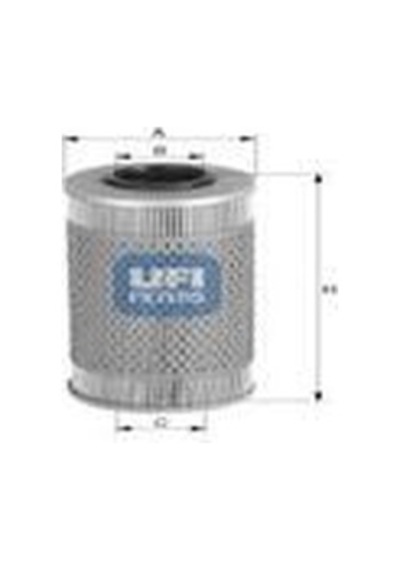 UFI 26.689.00 Mazot Filtresi Astra G H Astra F G Vectra B C Corsa C Combo B C 1.7 Cdtı Y17Dt 2.0 Dtı 16V Y20Dth