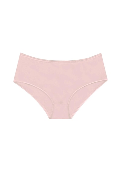 1007 Kadın Mix 5'lı Günlük Bato Külot 1007-v9-pembe, Lilla, Somon, Mint, Vizon Çok Renkli