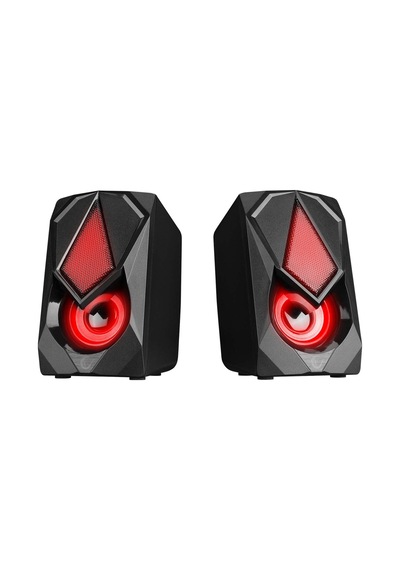 Rampage Rms-g19 2.0 5 Watt Led Işıklı Siyah Multimedia Speaker
