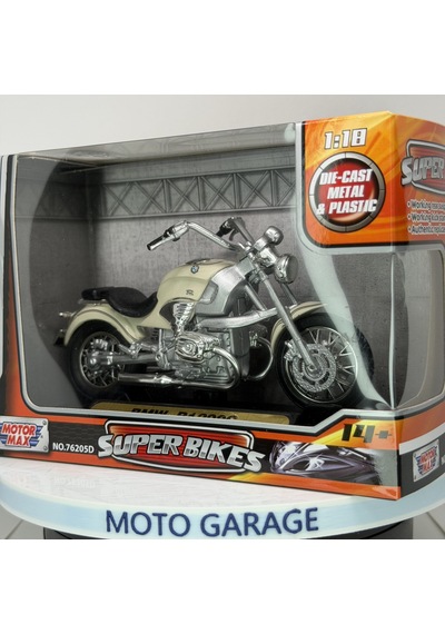 Bmw R1200c Cruiser 1:18 Ölçek Lisanslı Diecast Maket