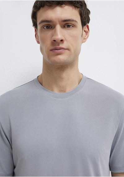 Mavi - Soft-premium Gri Tişört 0613469-86958 Gri