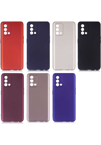 Oppo A74 4g Kılıf Zore Premier Silikon Kapak Gold