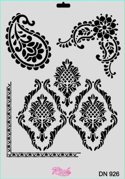 Rich Dantel Seri Dn-926 Stencil 35X25 Cm