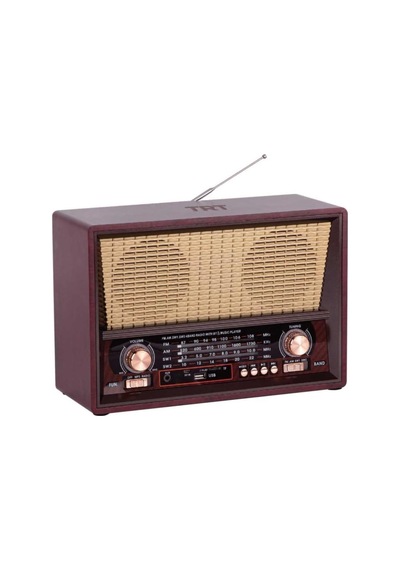 Trt Nostaljik Radyo Harbiye Özel Trt Kutusunda, Pil Ve Güç Kablosu Dahildir Çok renkli