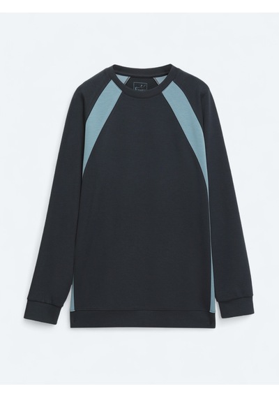 Kip Lacivert Bisiklet Yaka Sweatshirt Lacivert -