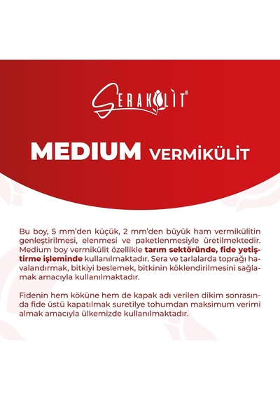 Lexroo Vermikülit - Medium 1 Litre Diğer