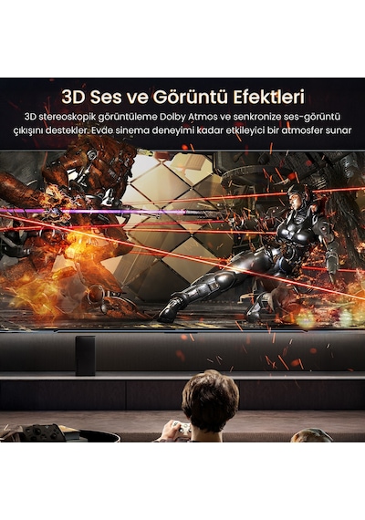 Veggieg Hdmı 2.1 8k 60hz 4k 120hz 48 Gbps Hdr Earc Hdcp 2.2 Örgülü Ses Ve Görüntü Kablosu 1.5 Metre