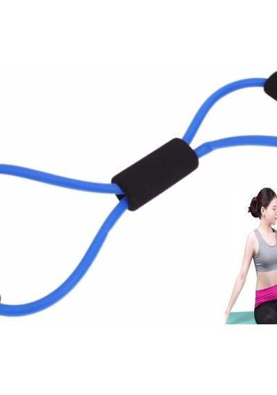 Pilates Direnç Lastiği Jimnastik Spor Lastik Egzersiz Evde Spor