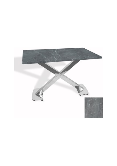 İks Masa Kromnikel 70x120 - Werzalit, Allzalit Yada Wermodin Tabla - Light Temperado Çok Renkli