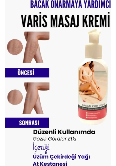 Süper Bölgesi Için Bacak Yardımcı Ve Varison 100 Ml