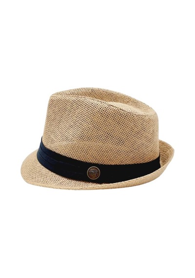 Tezzgelsin Unisex Yazlık Hasır Jackson Fötr Şapka Camel
