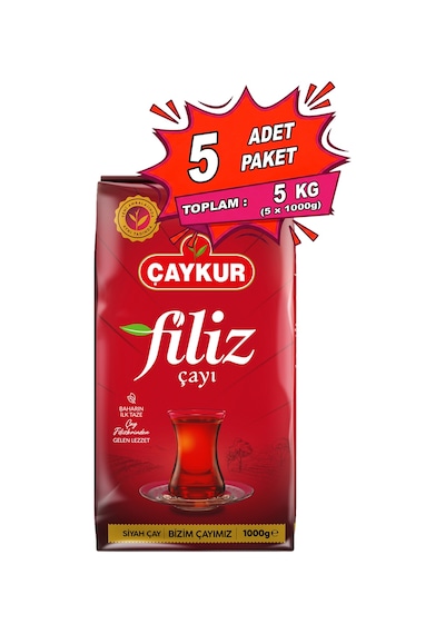 Filiz Çayı 1000 Gr. Beşli Paket