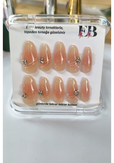 Nude Protez Tırnak Medıum Beden 10 Adet El Yapımı Takma Tırnak Seti 3506 Dark Nude Nude Protez Tırnak Medıum Beden 10 Adet El Yapımı Takma Tırnak Seti 3506 Dark Nude