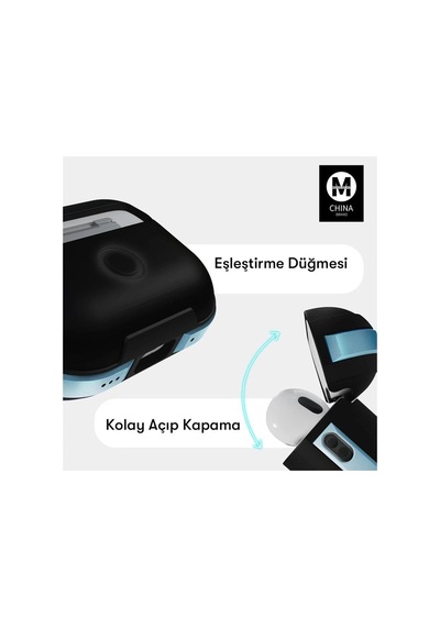 Apple Uyumlu AirPods Pro 2 2.nesil Mo-a8 Armor Kılıf - Rainbow Arka Kapak