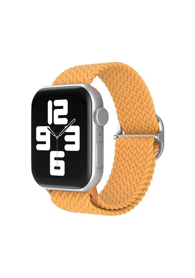 Newface Apple Watch 38mm Star Kordon - Sarı Diğer