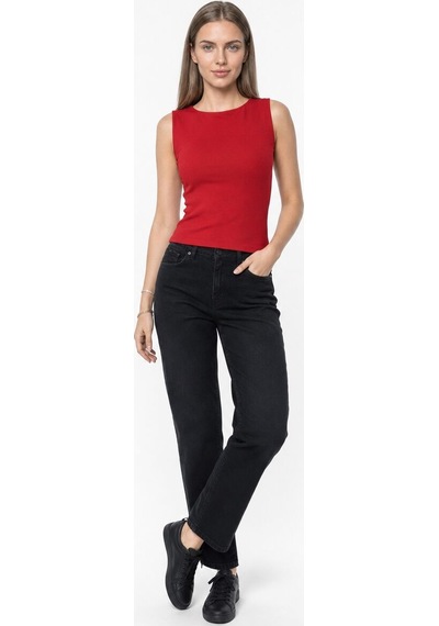 LOFT Slim Fit Kadın Bluz K.kol Lf2043630 Q1.v1 Kırmızı