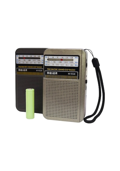 Meier M-9320 Şarjlı Fm Am Sw 3 Bandlı Cep Radyosu