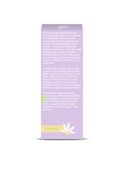 Moon Kiss Roller Stick - Lavantalı Uyku Öncesi Rahatlatıcı Masaj Yağı