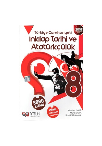 NİTELİK 8. Sınıf İnkılap Tarihi Soru Kitabı NİTELİK 8. Sınıf İnkılap Tarihi Soru Kitabı