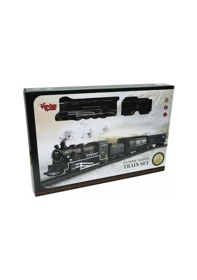 Ff-1601c-1 Işıklı Ve Sesli 18 Parça Classic Tren - Vardem Oyuncak - Grsy-890384 1 Adet