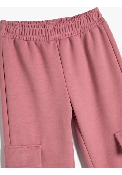 Koton Basic Kargo Jogger Eşofman Altı Cepli Beli Lastikli Pembe 4wkg40175ak 4WKG40175AK256 Gülkurusu Koton Basic Kargo Jogger Eşofman Altı Cepli Beli Lastikli Pembe 4wkg40175ak 4WKG40175AK256 Gülkurusu