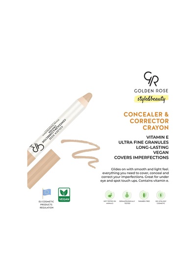 Concealer & Corrector Crayon No:01 1 Paket Çok Renkli