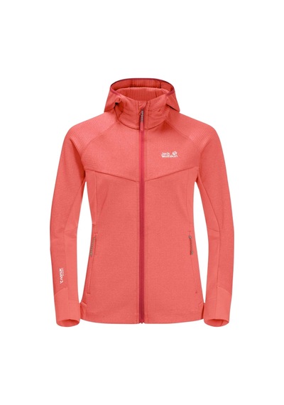 Jack Wolfskın Jack Wolfskin Hydro Grid Fleece Kadın Pembe Outdoor Ceketi 2072 Pembe