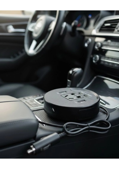 Araç İçi Power Inverter Çoklu Usb Girişli Hızlı Ve Güvenli Şarj