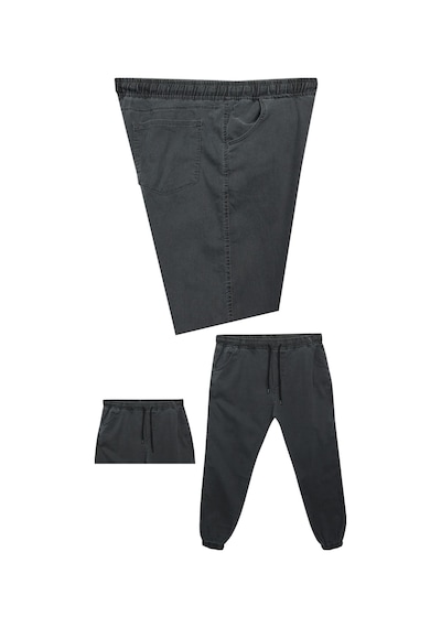 Erkek Büyük Beden 100 Kilo-180 Kilo Arası İçin Uygun Likralı Jogger Kot Pantolon Antrasit Erkek Büyük Beden 100 Kilo-180 Kilo Arası İçin Uygun Likralı Jogger Kot Pantolon Antrasit