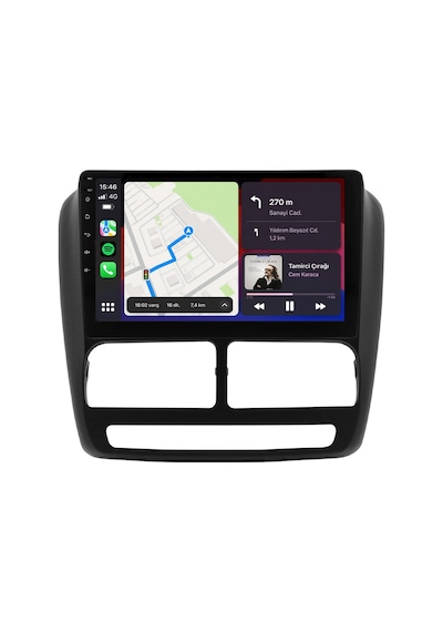 Fiat Doblo Cargo D3 2009-2014 Android Multimedya Carplay Android Auto Navigasyon 8gb Ram 64gb 10"