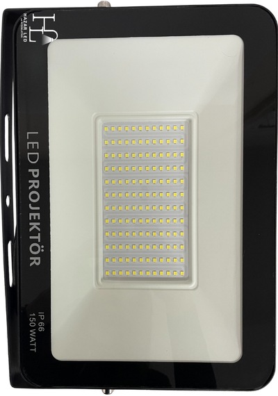 12-24 Volt 150 Watt Tablet Projektör Beyaz Smd Led Projektör