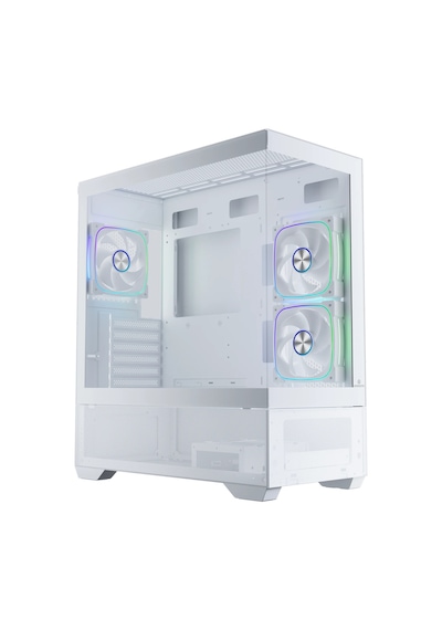 Gamebooster Nyvra Alpha 750w 80+ Bronze Seaview Argb Atx3.1 Pcı-e 5.1 Beyaz Atx Mid Tower Kasa