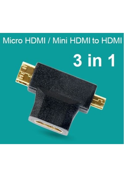 Turbosepet Mini Hdmi Mikro Hdmi Dişi Erkek Çevirici Yüksek Hızlı Çevirici 552903181