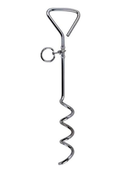Pawise  Spiral Şeklinde Tasma Bağlama Kazığı 8mm x 41 Cm