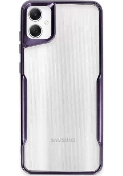 Newface Samsung Galaxy A05 Kılıf Boyi Silikon Kapak - Derin Mor