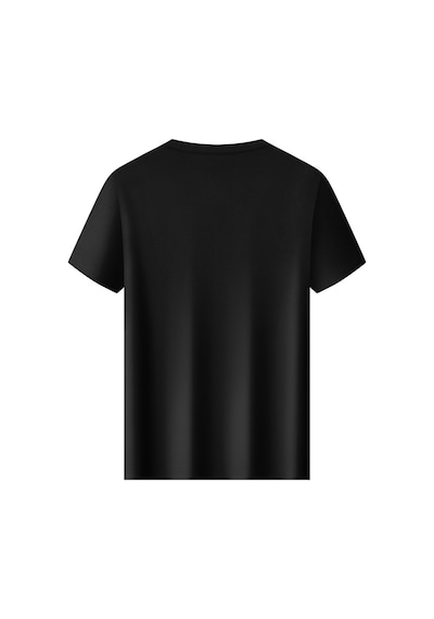 New Performance Premium Basic T-shirt 75.9% Pamuk 24.1% Polyester Siyah