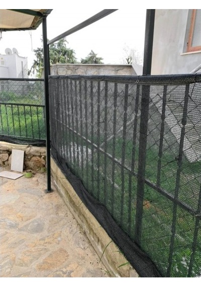 Morilu Bahçe Örtüsü - Yüzde 40Lık - Yeşil - Şeritli Halkalı