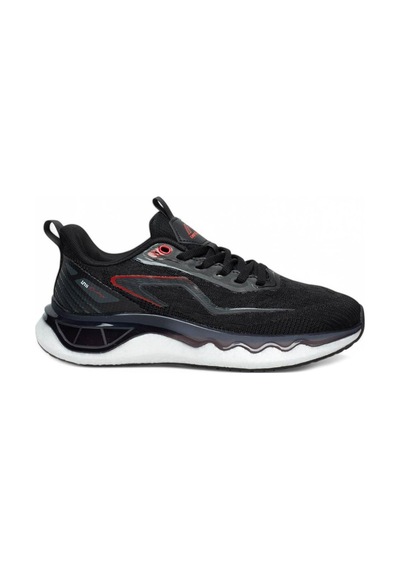 Trendyshose 5474 Garantili Akılı Taban Rahat Hafif Sneaker Örgülü Spor Siyah