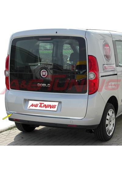 Fiat Doblo Formlu Krom Bagaj Alt Çıta 2010-2014 Paslanmaz Çelik N11.173
