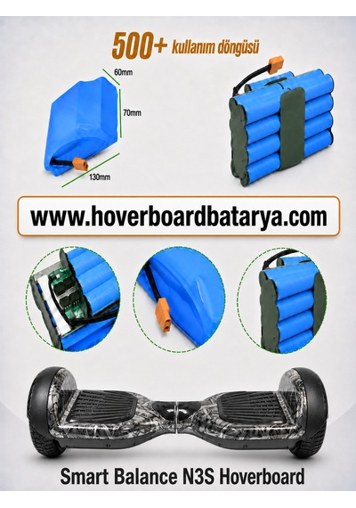 Smart Balance N3s 6 Ay Garantili Hoverboard Bataryası