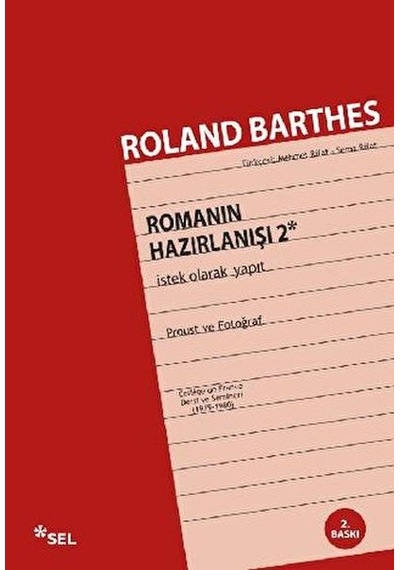 Romanın Hazırlanışı 2 İstek Olarak Yapıt - Cole-763042